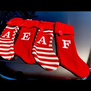 4 Christmas Stockings